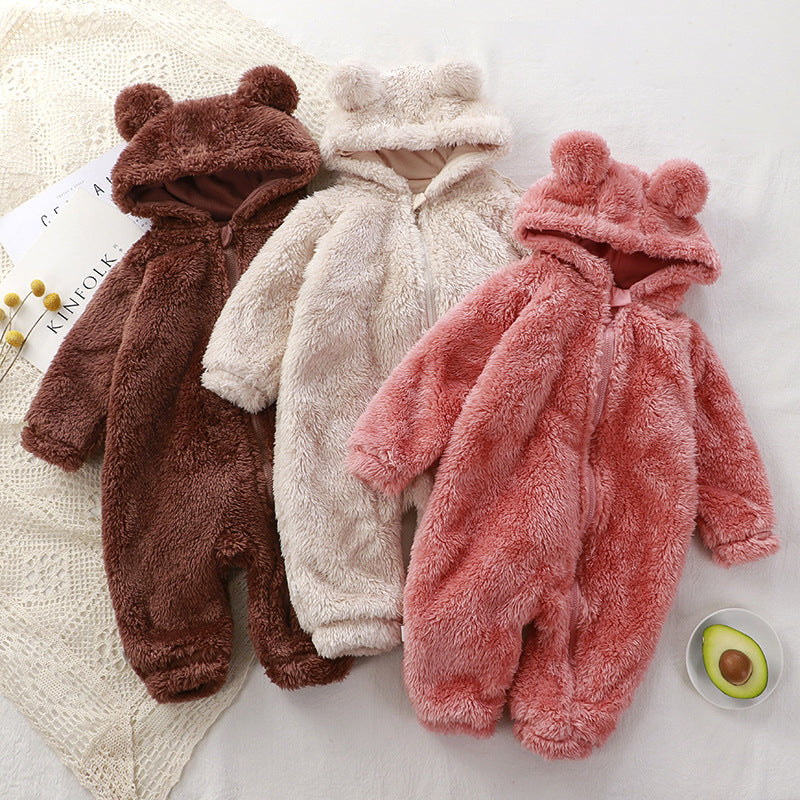 Teddy All-in-One - Cosy and warm through the winter!