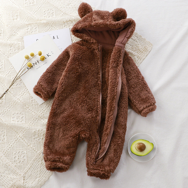 Teddy All-in-One - Cosy and warm through the winter!