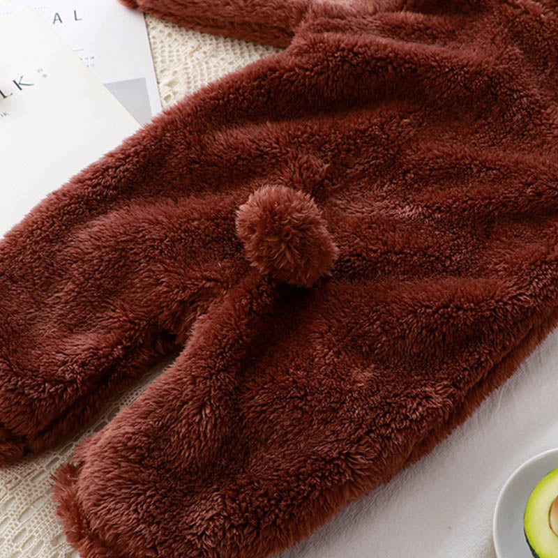 Teddy All-in-One - Cosy and warm through the winter!