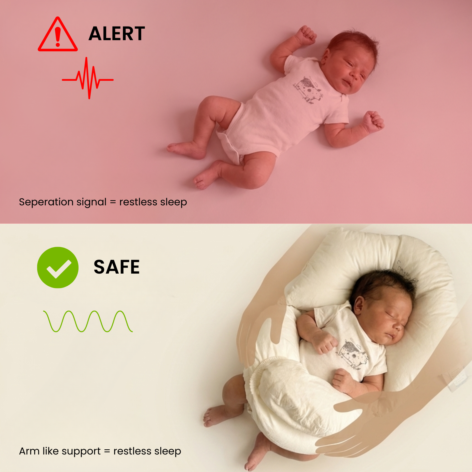 BabyHug - Put an end to your sleepless nights!